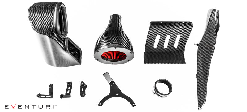 Eventuri Audi B9 RS5/RS4 Black Carbon intake with secondary duct