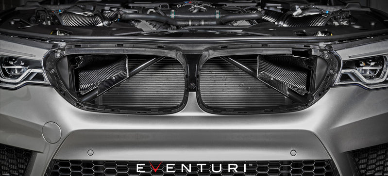 Eventuri BMW F9X M5 / M8 Black Carbon Intake System - MATTE finish