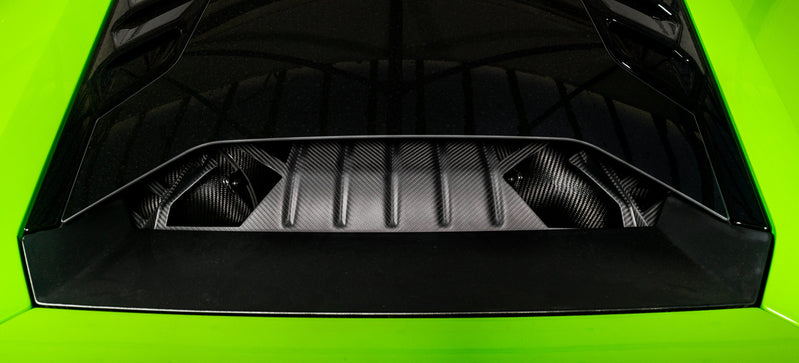 Lamborghini Huracan Carbon Engine Cover Set Matte Finish