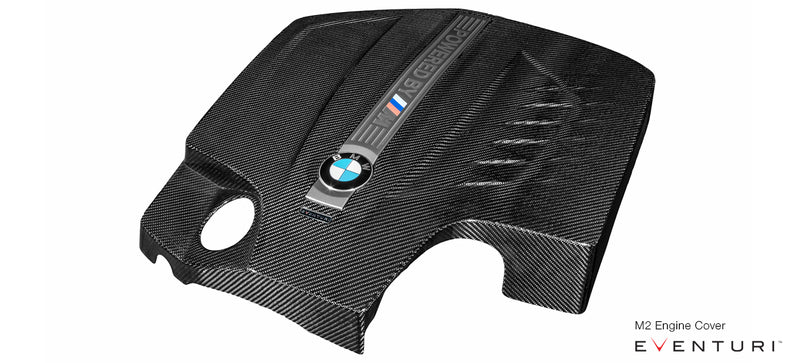 Eventuri BMW F87 M2 Black Carbon Engine Cover