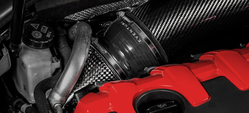 Eventuri Audi RS3 / TTRS Gen 2 RHD Carbon turbo inlet with NO FLANGE