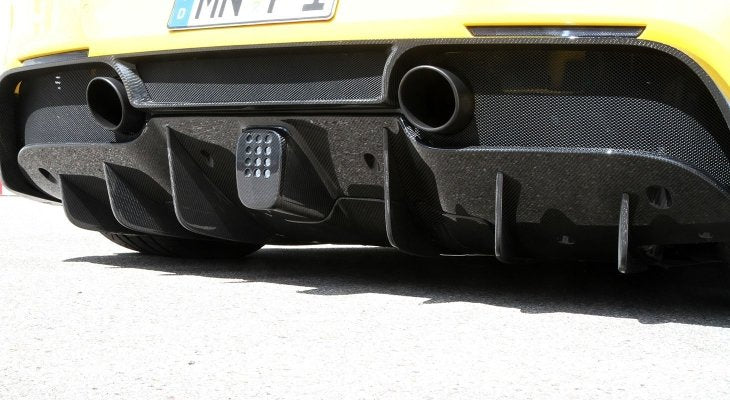 Ferrari 488 Spider/GTB | Cover For Rear Diffusor Air-Opening (3 Parts)