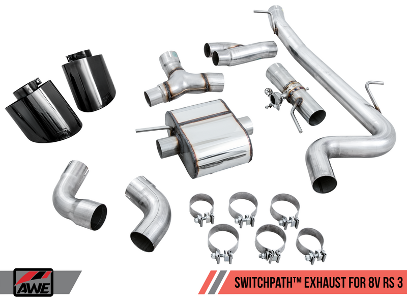 AWE Exhaust Suite FOR AUDI 8V RS3 2.5T