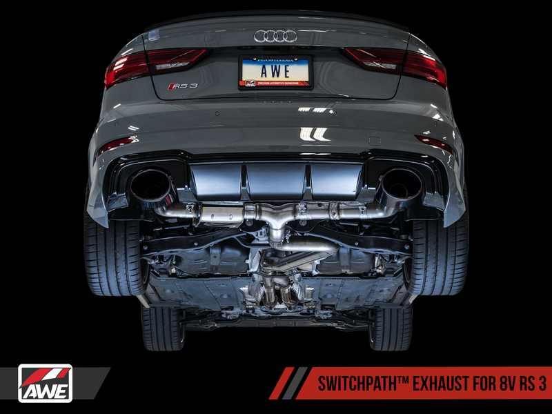 AWE Exhaust Suite FOR AUDI 8V RS3 2.5T