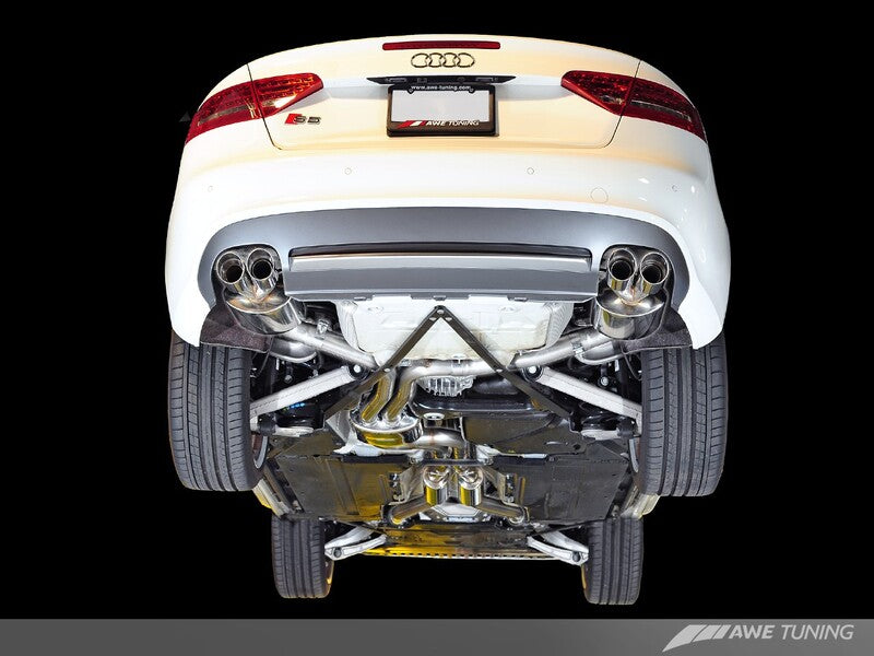 AWE Exhaust AND DOWNPIPE SYSTEMS FOR AUDI S5 3.0T CABRIO