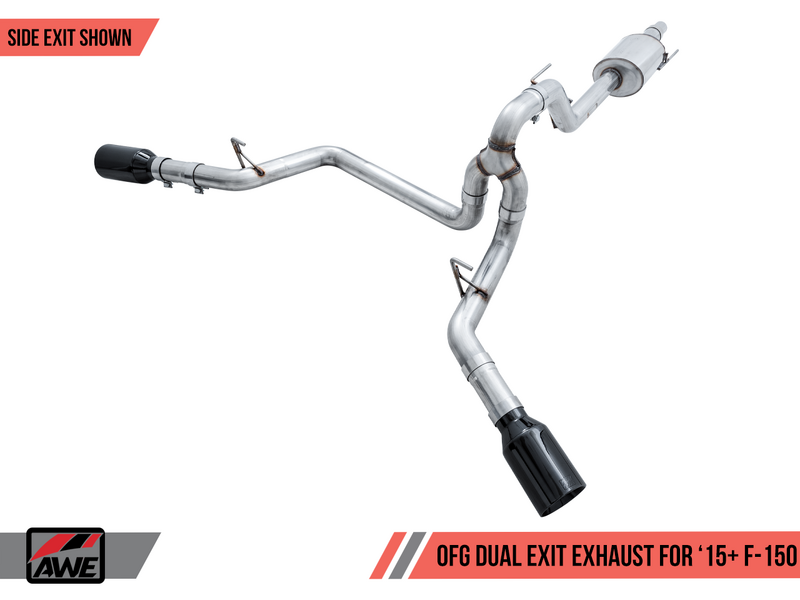 AWE 0FG Exhaust Suite FOR THE '15-'20 FORD F-150 ECOBOOST