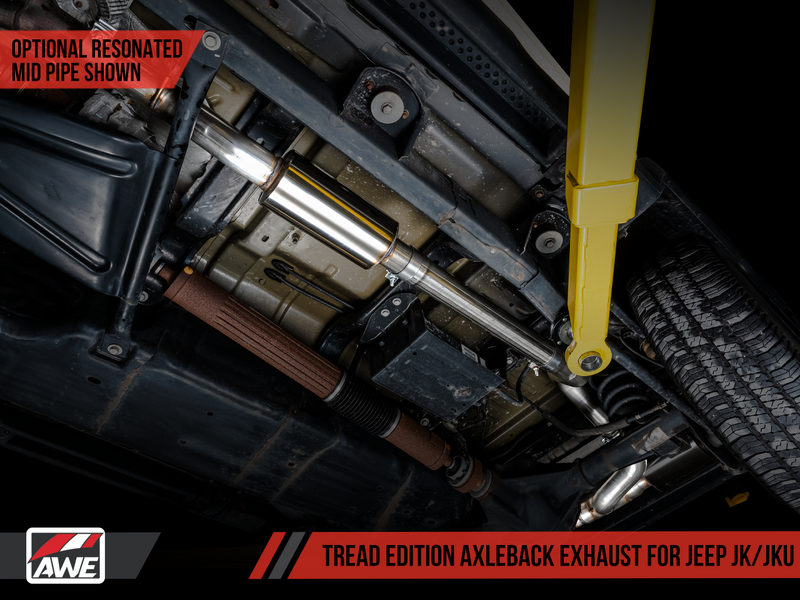 AWE Exhaust Suite FOR THE JEEP JK/JKU WRANGLER