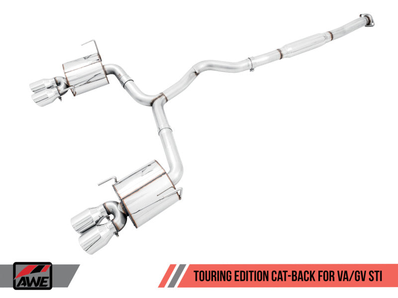 AWE PERFORMANCE Exhaust Suite FOR EJ25-EQUIPPED WRX AND STI