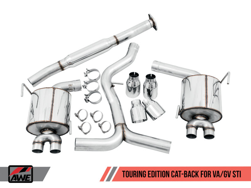 AWE PERFORMANCE Exhaust Suite FOR EJ25-EQUIPPED WRX AND STI