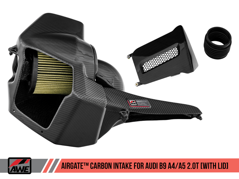 AWE AIRGATE CARBON INTAKE FOR AUDI B9/B9.5 A4 / A5 2.0T