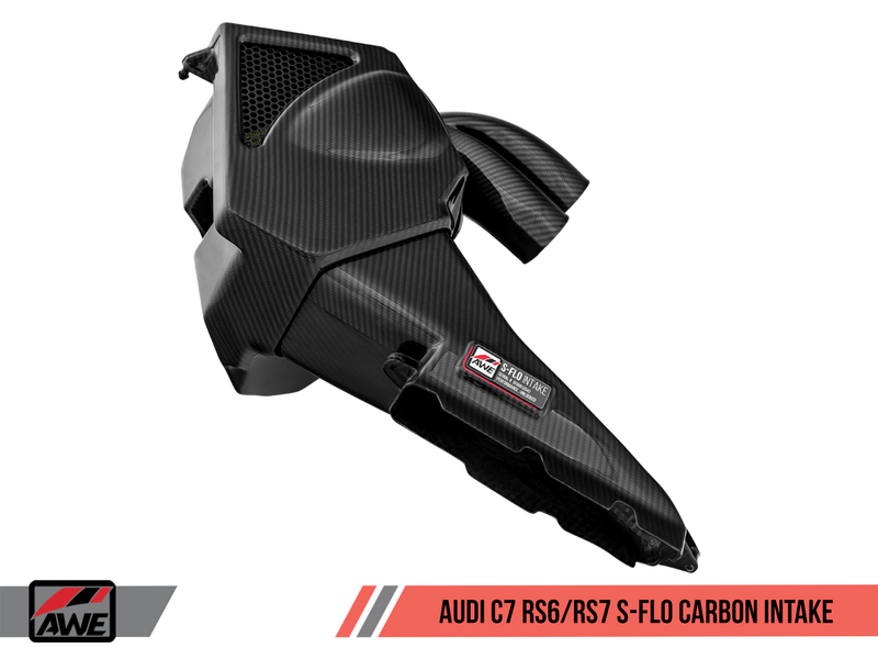 AWE S-FLO Carbon Intake For AUDI C7 RS 6 / RS 7 4.0T - CARB EO #D-832