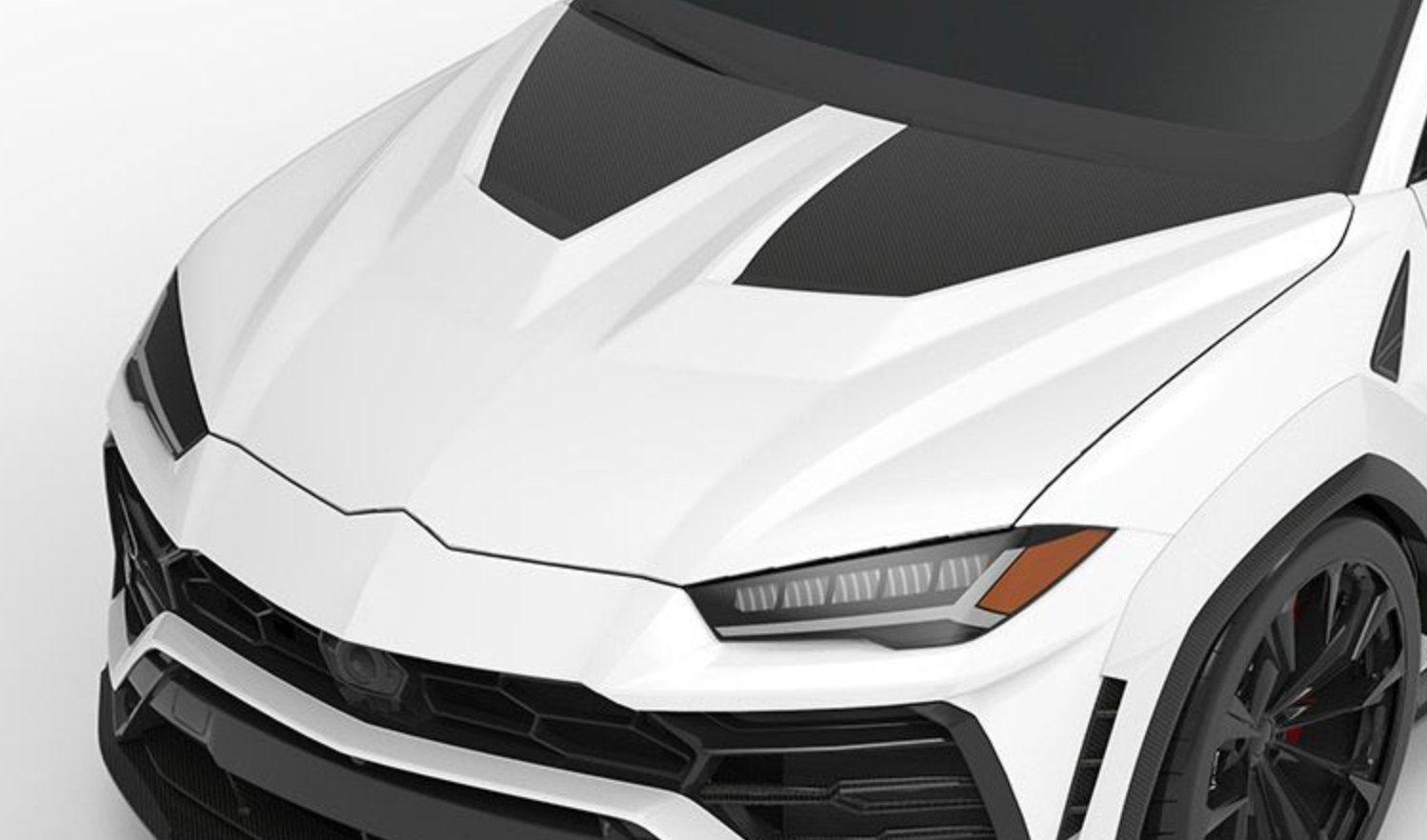 1016 Industries Lamborghini Urus S Race Hood (Forged Carbon)