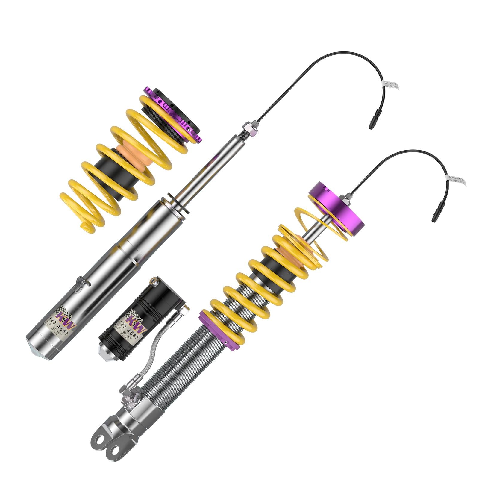KW DDC - Plug & Play coilovers inox Porsche 911 (991) 05/2011-12/2020