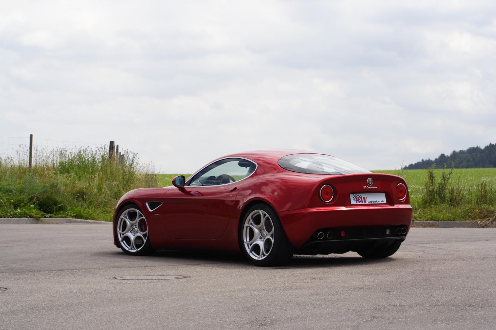 KW Coilover suspension V3 inox (incl. deactivation for electronic dampers) ALFA ROMEO 8C (920_) 01/2007-10/2009