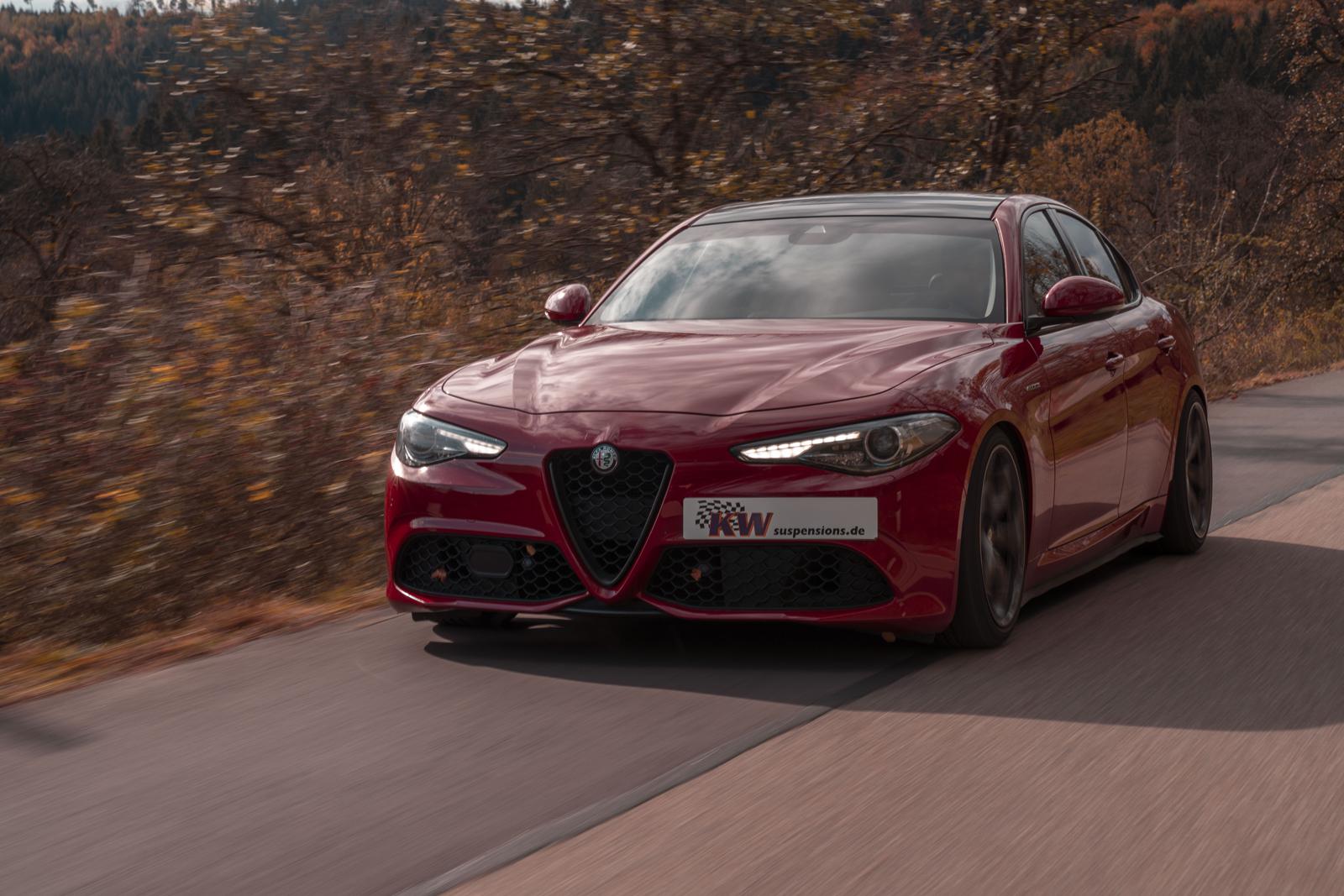 KW Coilover suspension V3 inox ALFA ROMEO GIULIA (952_) 10/2015- (35215029)