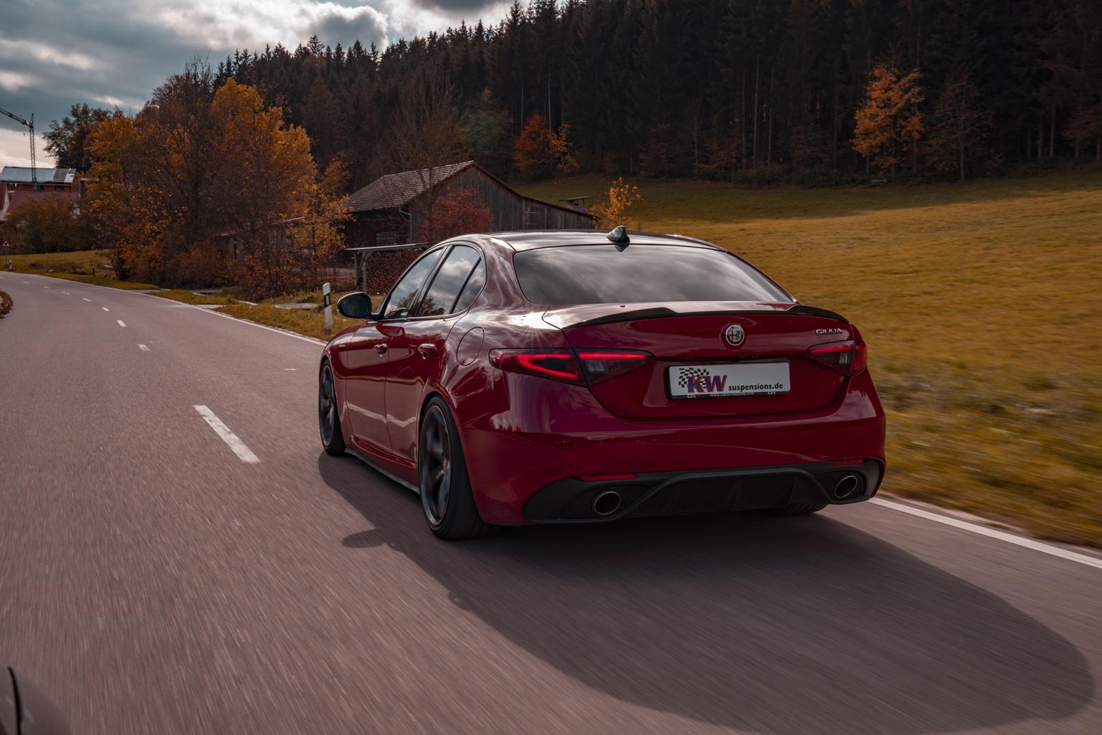 KW Coilover suspension V3 inox ALFA ROMEO GIULIA (952_) 10/2015- (35215029)