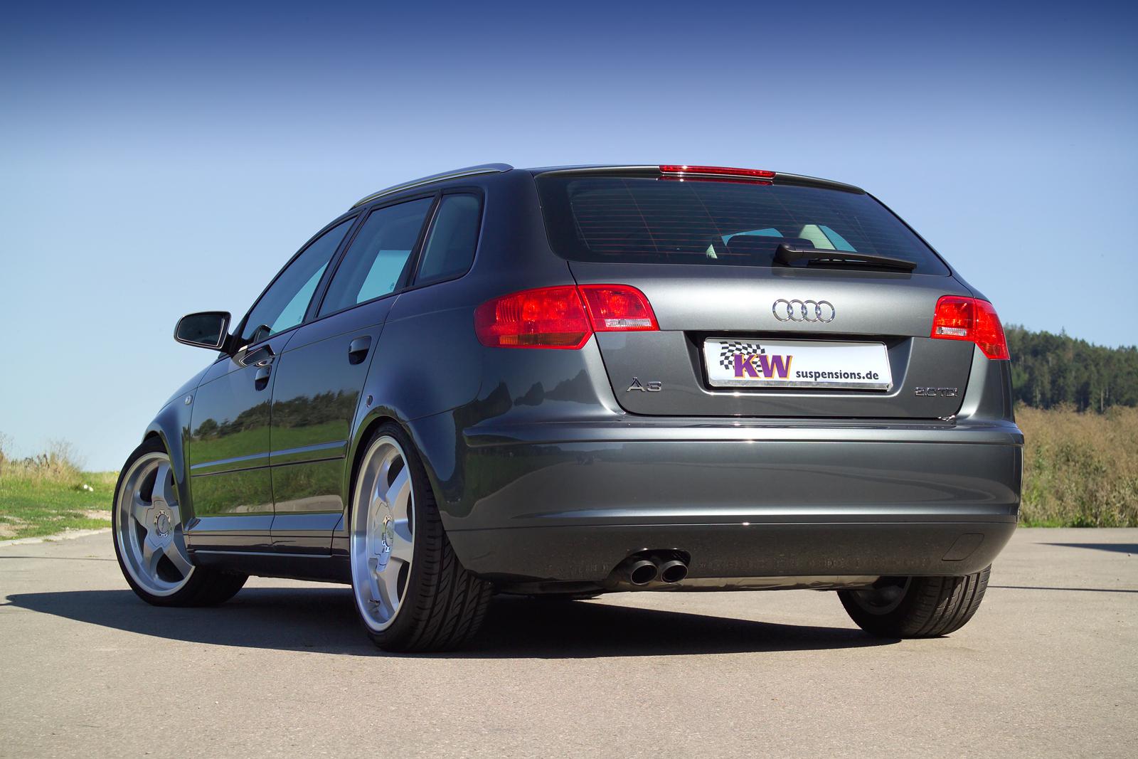 KW DDC - ECU coilovers inox AUDI A3 Sportback (8PA) 09/2004-12/2015 (39010002)