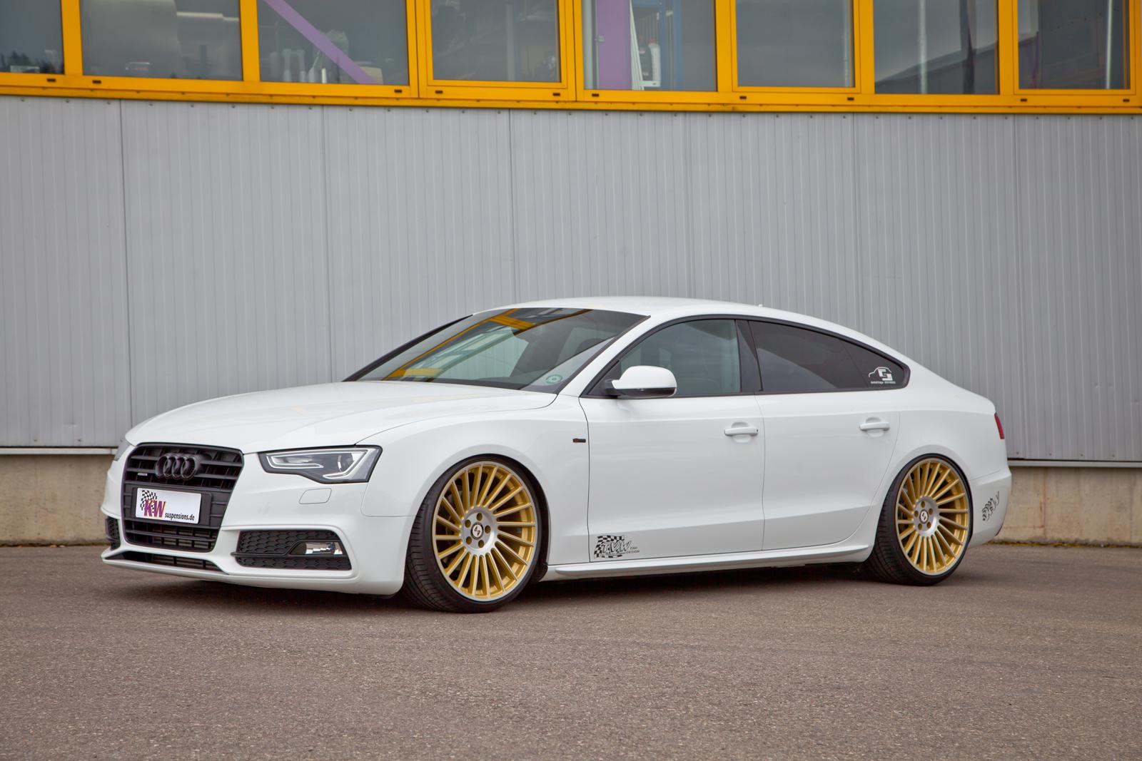KW DDC - ECU coilovers inox AUDI A5 Sportback (8TA) 07/2007-01/2017