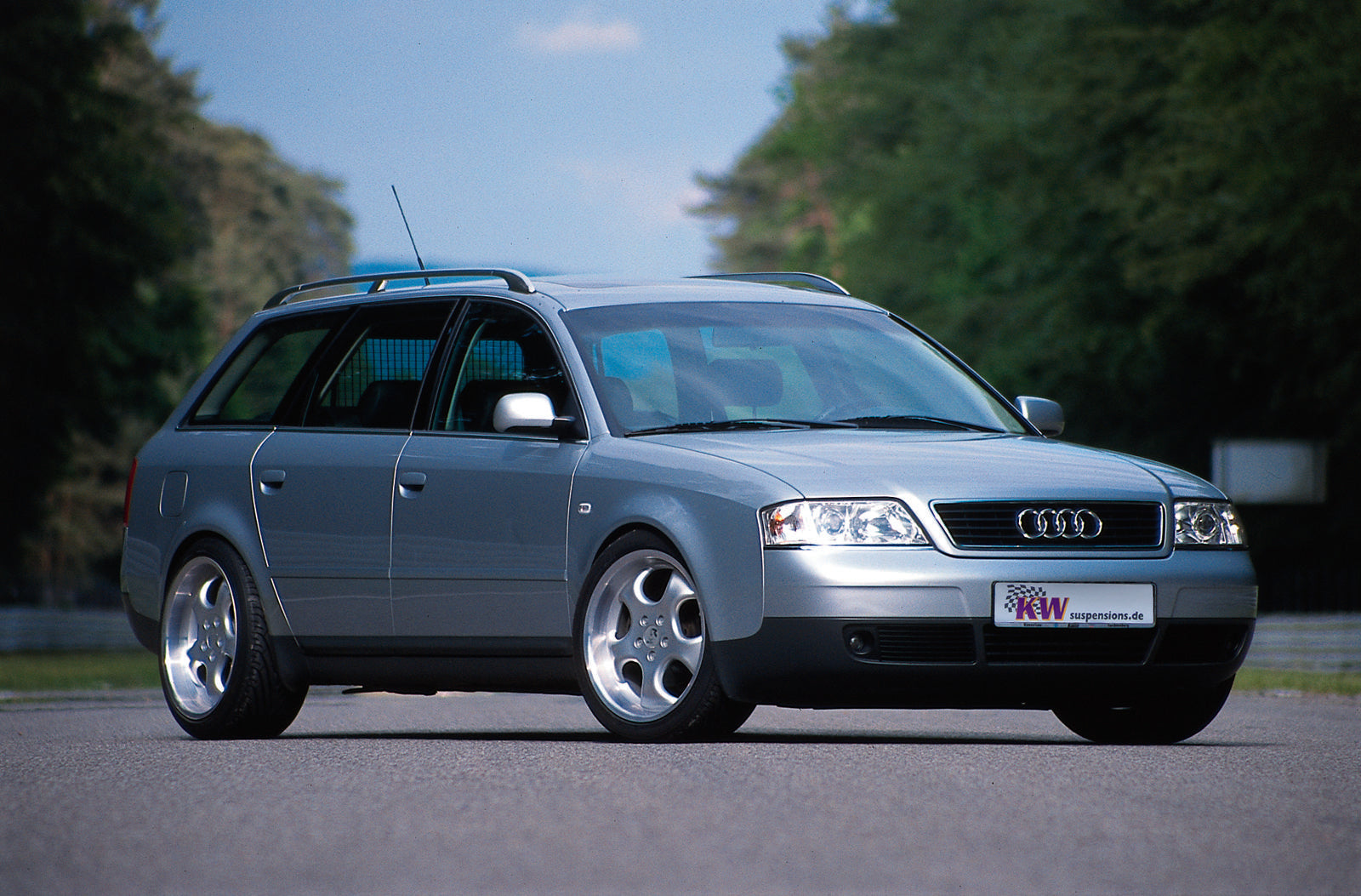 KW Coilover suspension V3 inox AUDI A6 (4B2, C5) 01/1997-08/2005 (35210011)