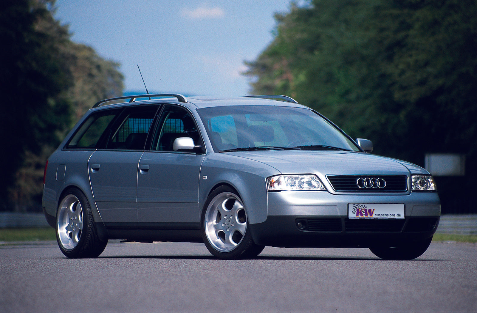 KW Coilover suspension V3 inox AUDI A6 (4B2, C5) 01/1997-08/2005 (35210009)