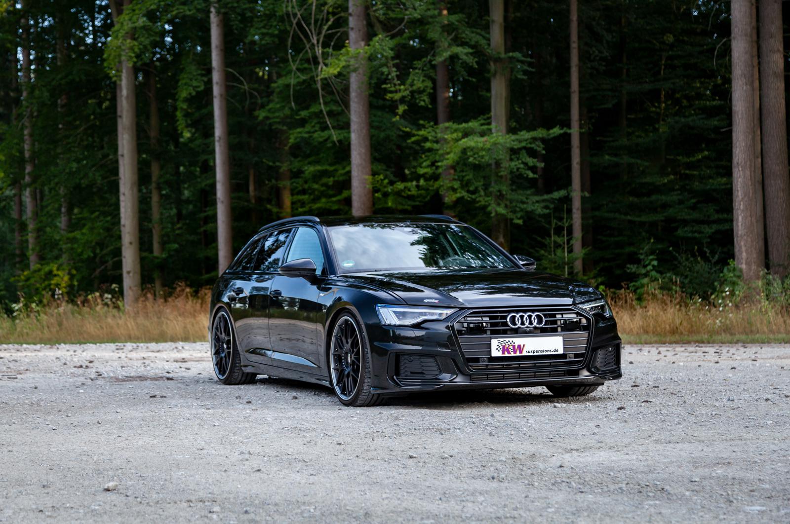 KW Coilover suspension V3 inox (incl. deactivation for electronic dampers) AUDI A7 Sportback (4KA) 10/2017-
