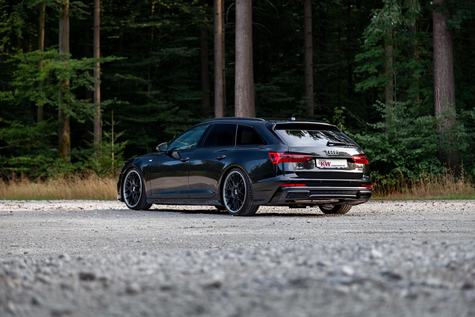 KW Coilover suspension V3 inox (incl. deactivation for electronic dampers) AUDI A7 Sportback (4KA) 10/2017-