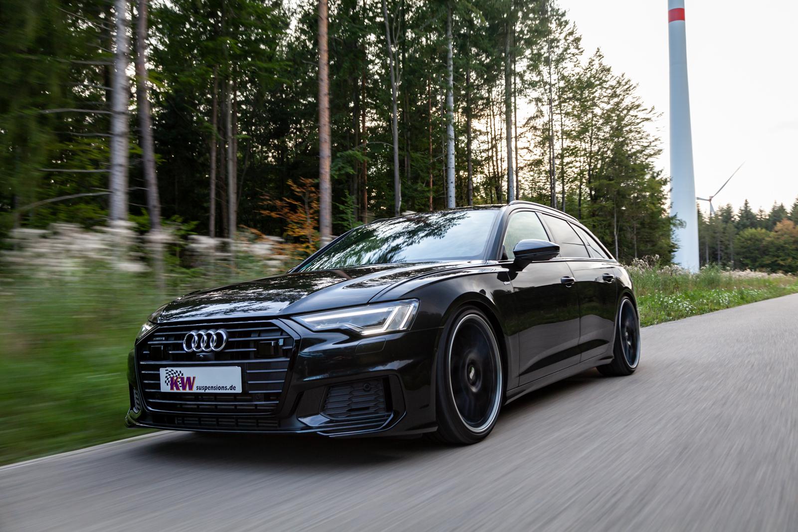 KW Coilover suspension V3 inox (incl. deactivation for electronic dampers) AUDI A7 Sportback (4KA) 10/2017-