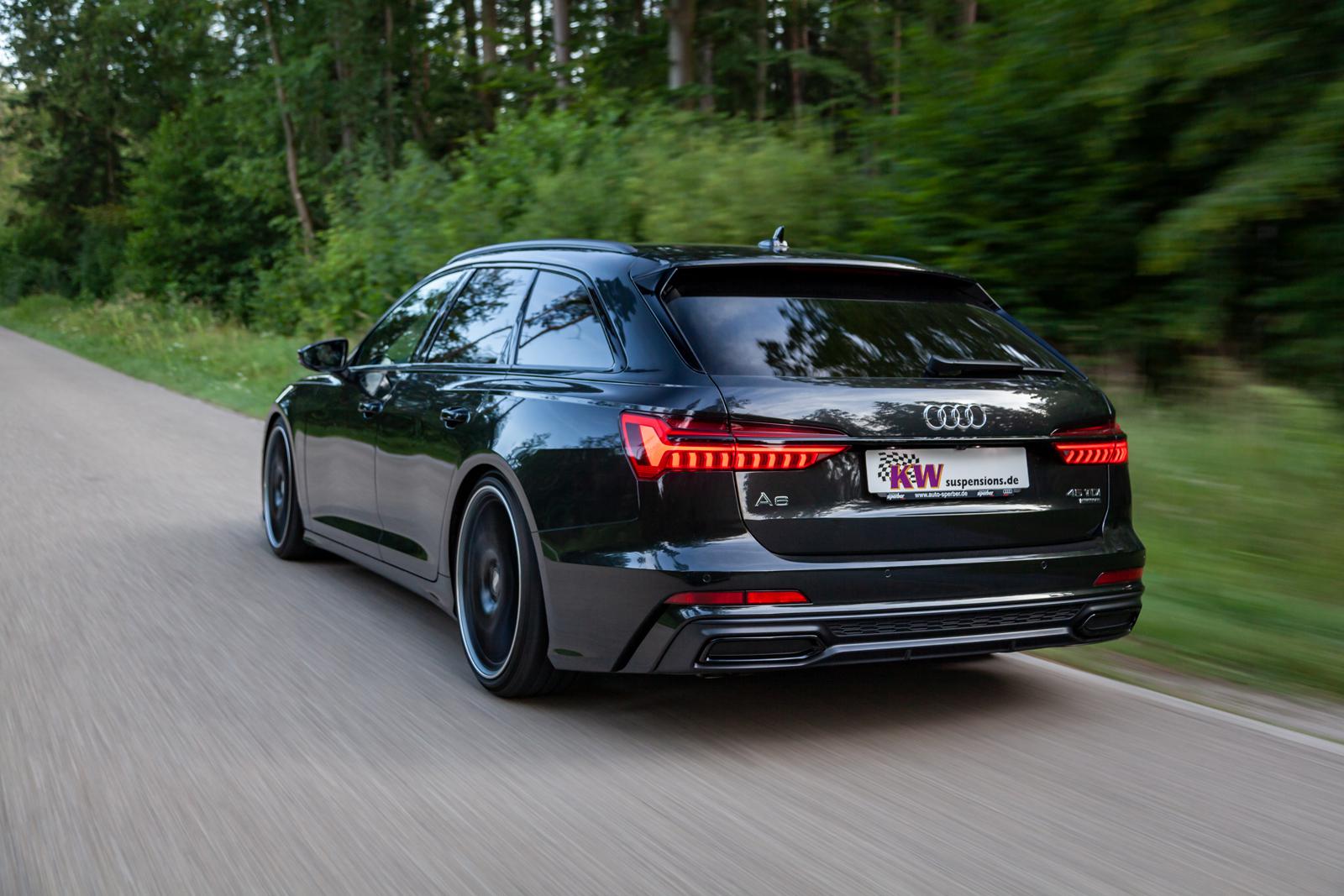 KW Coilover suspension V3 inox (incl. deactivation for electronic dampers) AUDI A7 Sportback (4KA) 10/2017-