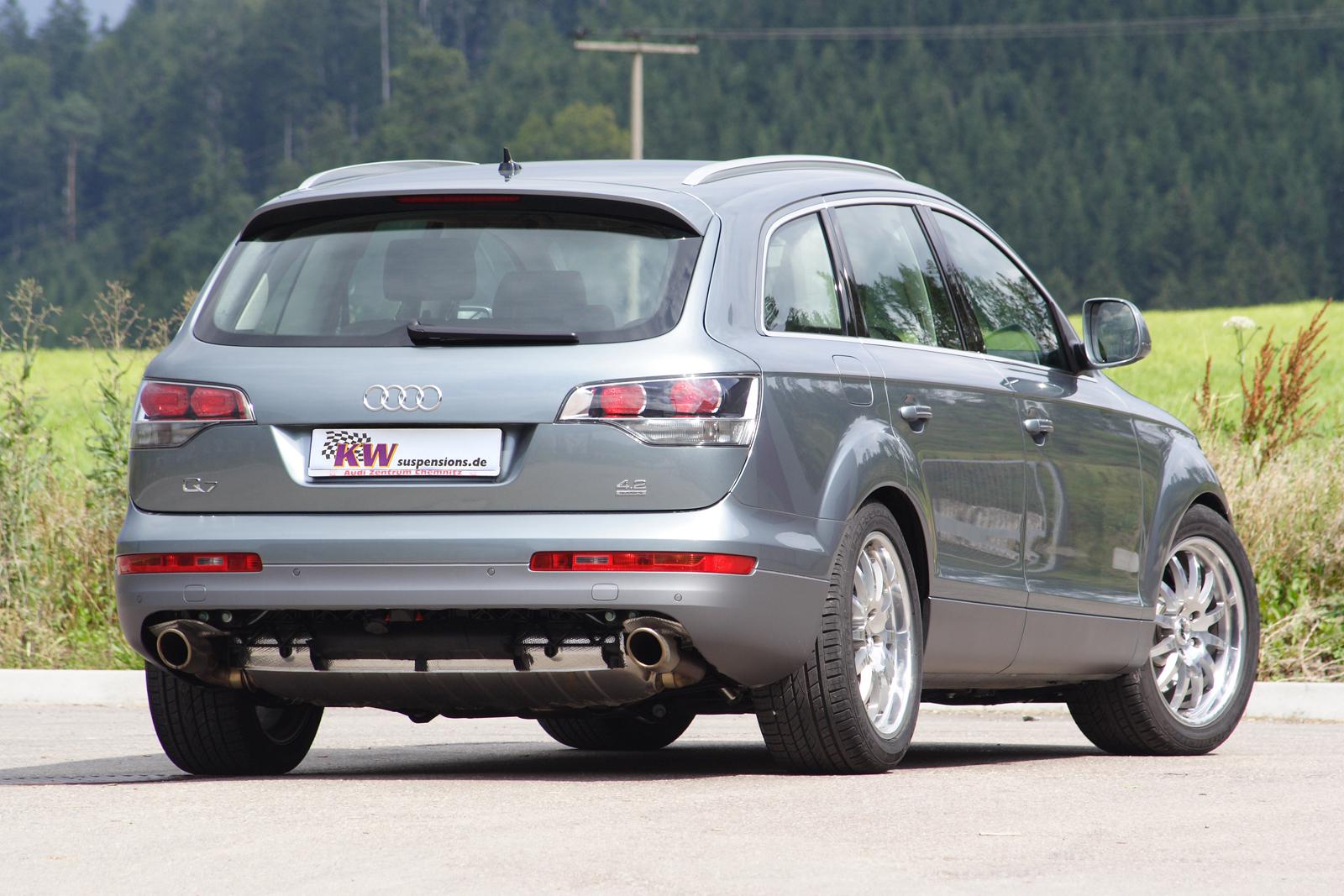 KW Coilover suspension V3 inox AUDI Q7 (4LB) 03/2006-01/2016