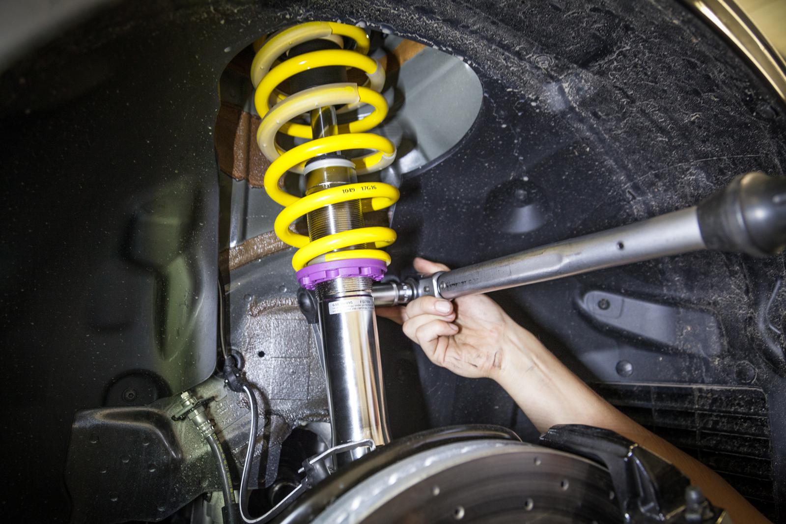 KW Coilover suspension V3 inox AUDI A3 Sportback (8VA, 8VF) 09/2012-