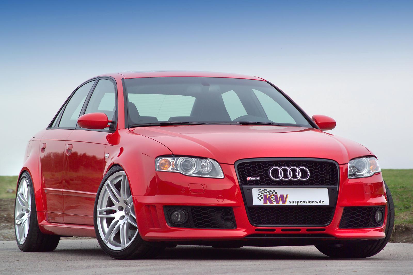 KW Height Adjustable Springs Kit (Lowering springs) AUDI A4 (8EC, B7) 11/2004-06/2008
