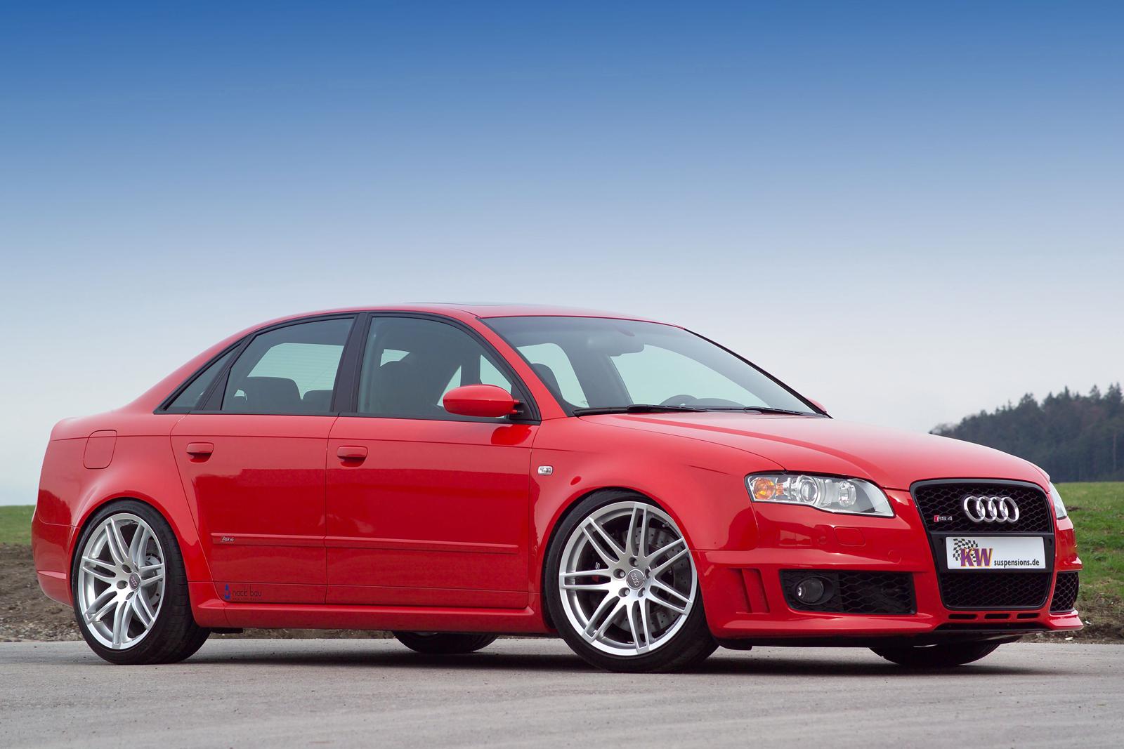 KW Height Adjustable Springs Kit (Lowering springs) AUDI A4 (8EC, B7) 11/2004-06/2008