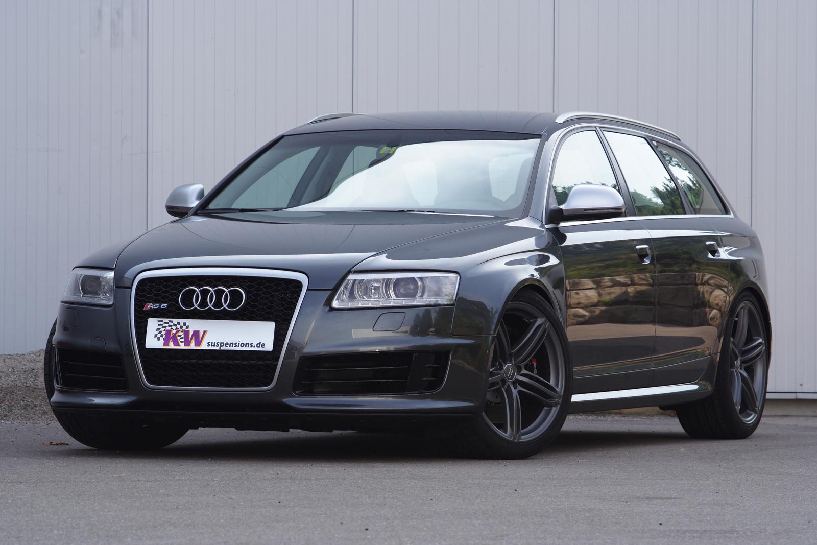 KW Coilover suspension V3 inox (incl. deactivation for electronic dampers) AUDI A6 Avant (4F5, C6) 11/2004-08/2011