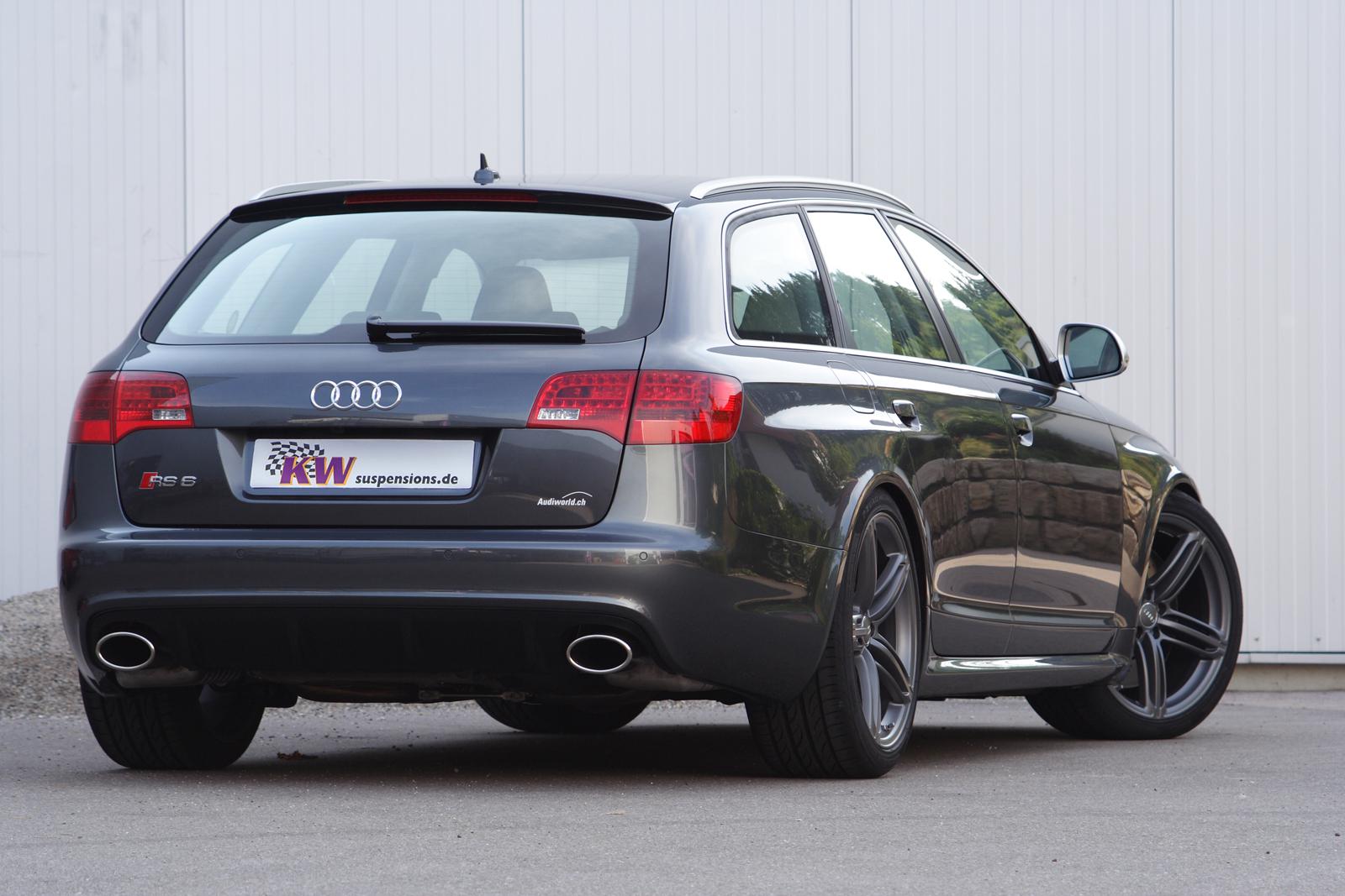 KW Coilover suspension V3 inox (incl. deactivation for electronic dampers) AUDI A6 Avant (4F5, C6) 11/2004-08/2011