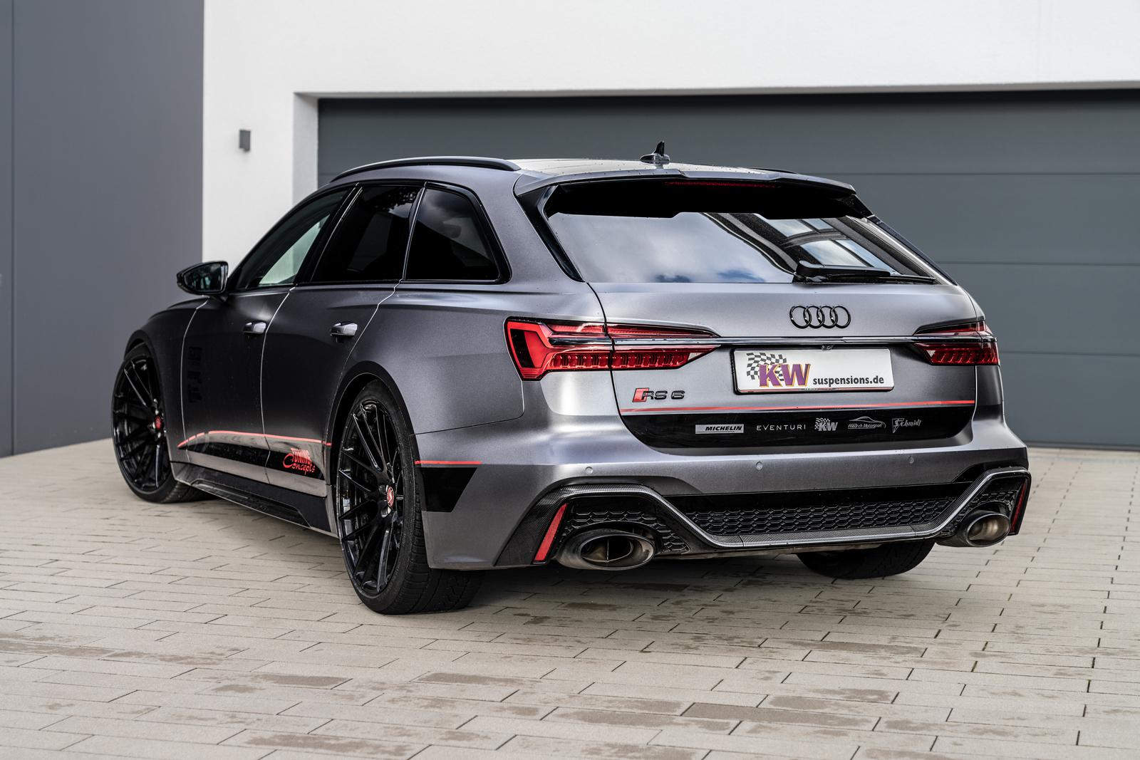 KW Coilover suspension V3 inox (incl. deactivation for electronic dampers) AUDI A6 Avant (4F5, C6) 11/2004-08/2011