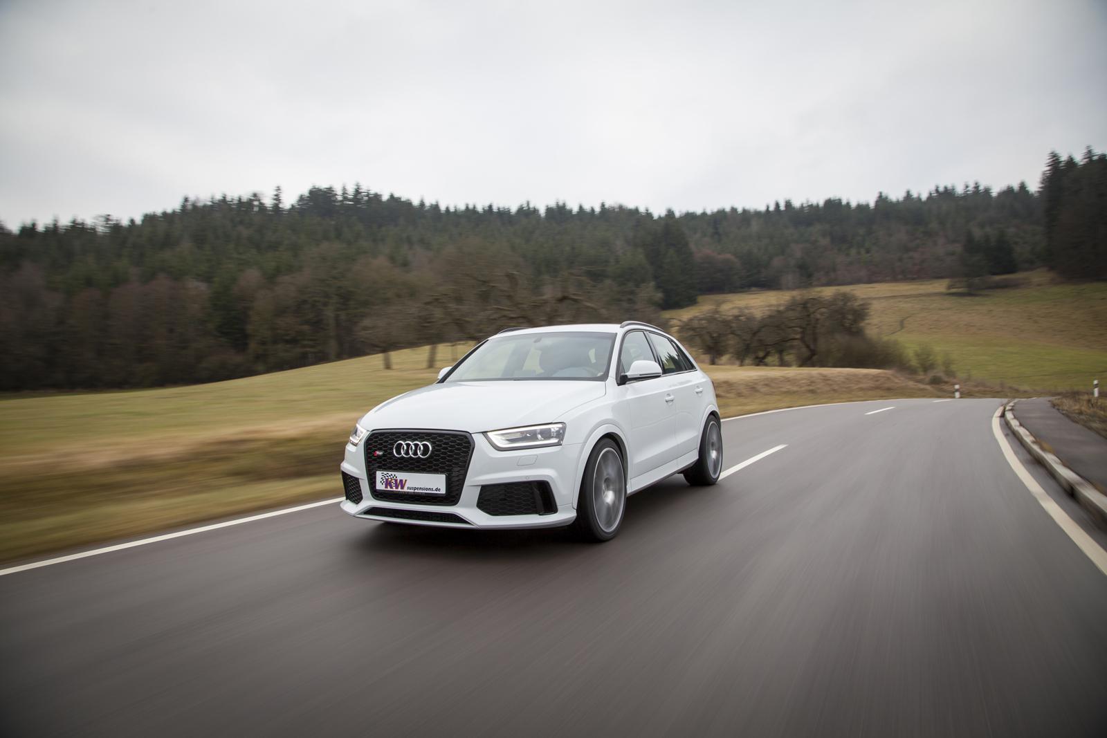 KW Coilover suspension V3 inox (incl. deactivation for electronic dampers) AUDI Q3 (8UB, 8UG) 06/2011-10/2018