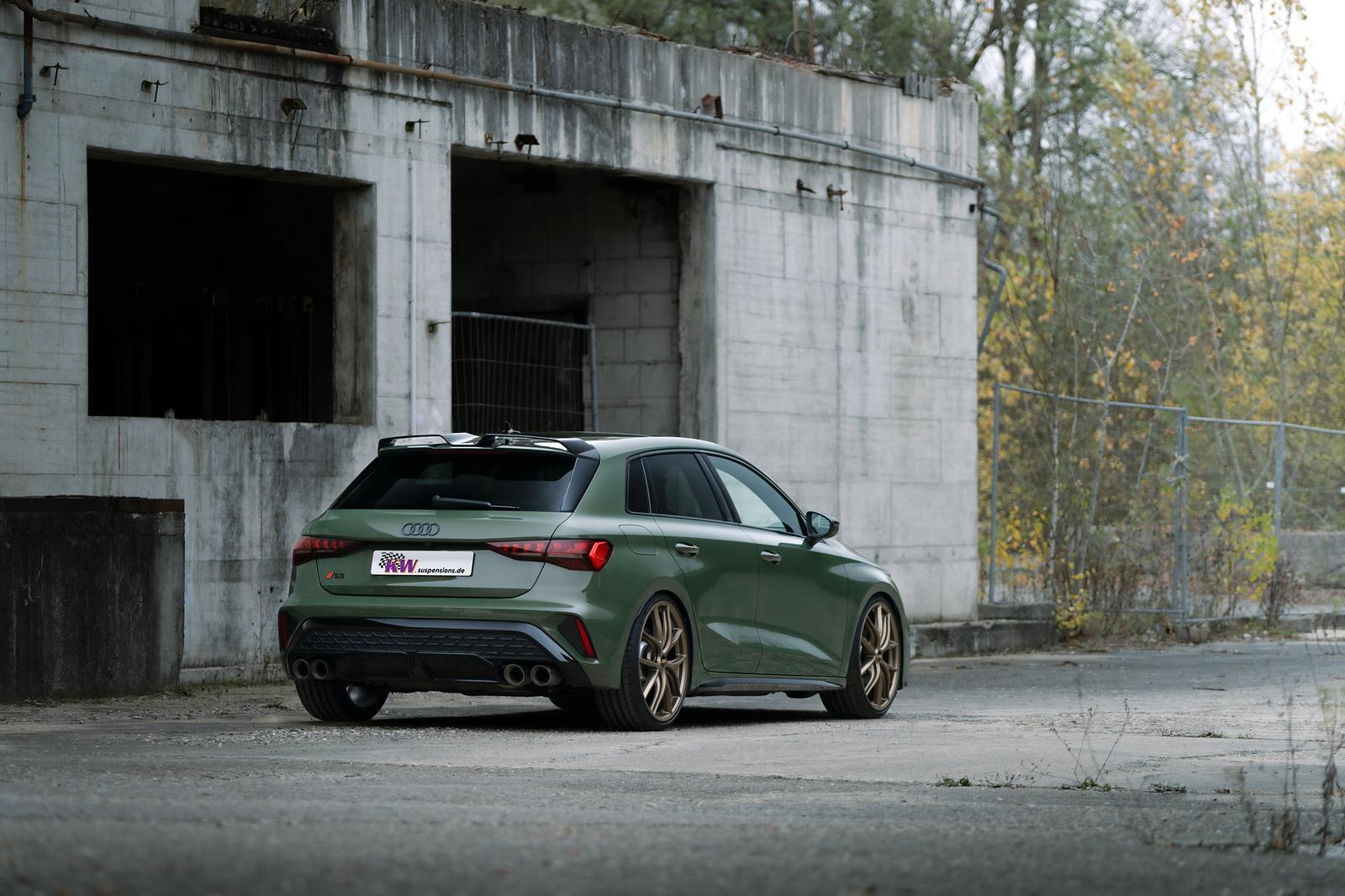 KW Coilover suspension V3 inox (incl. deactivation for electronic dampers) VW GOLF VIII (CD1) 07/2019- (352100DM)