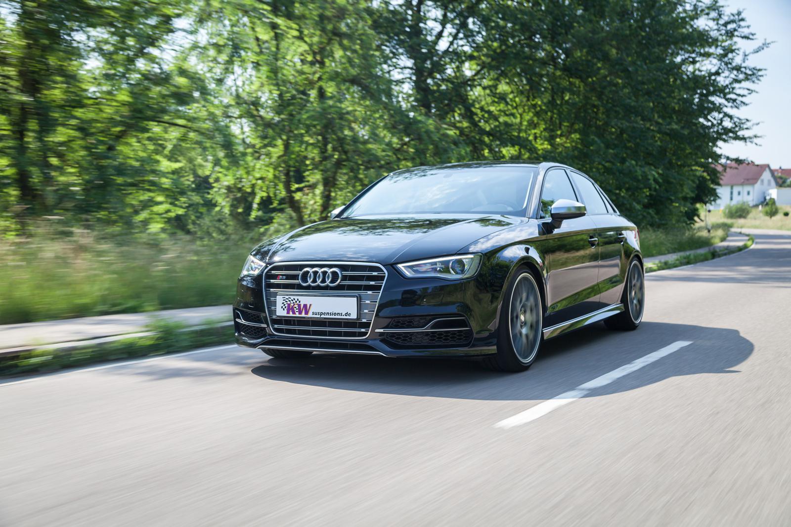 KW Coilover suspension V2 inox AUDI A3 Limousine (8VS, 8VM) 05/2013- (1521000M)