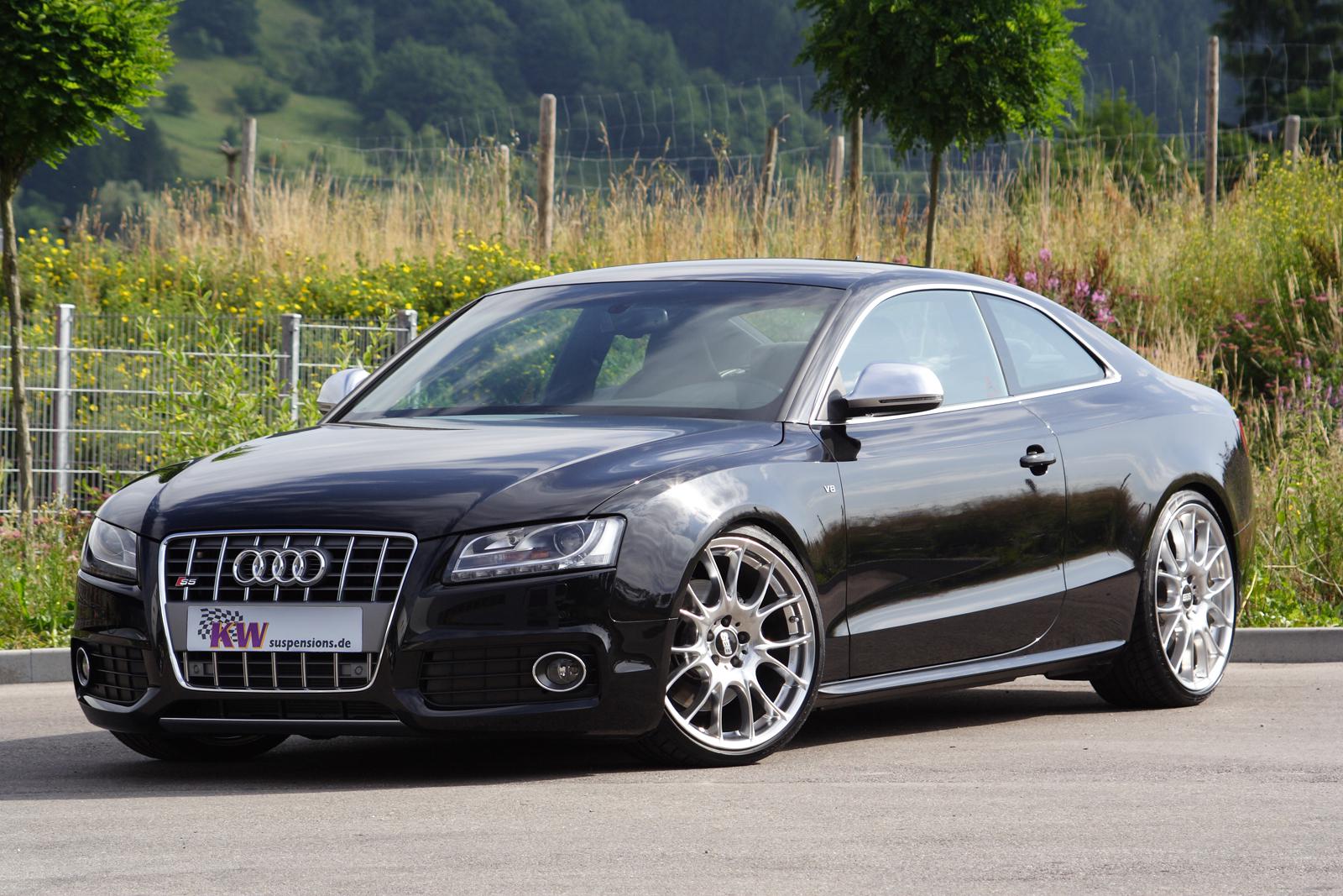 KW Coilover suspension V2 inox (incl. deactivation for electronic dampers) AUDI A5 Sportback (8TA) 07/2007-01/2017