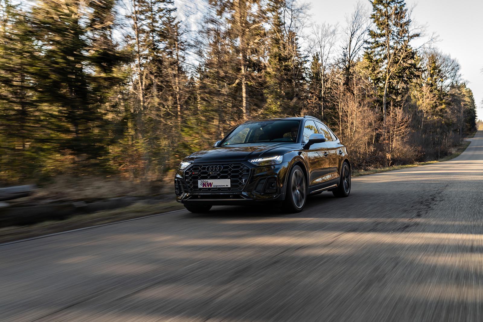 KW Coilover suspension V3 inox (incl. deactivation for electronic dampers) AUDI Q5 (FYB) 05/2016- (352100DQ)