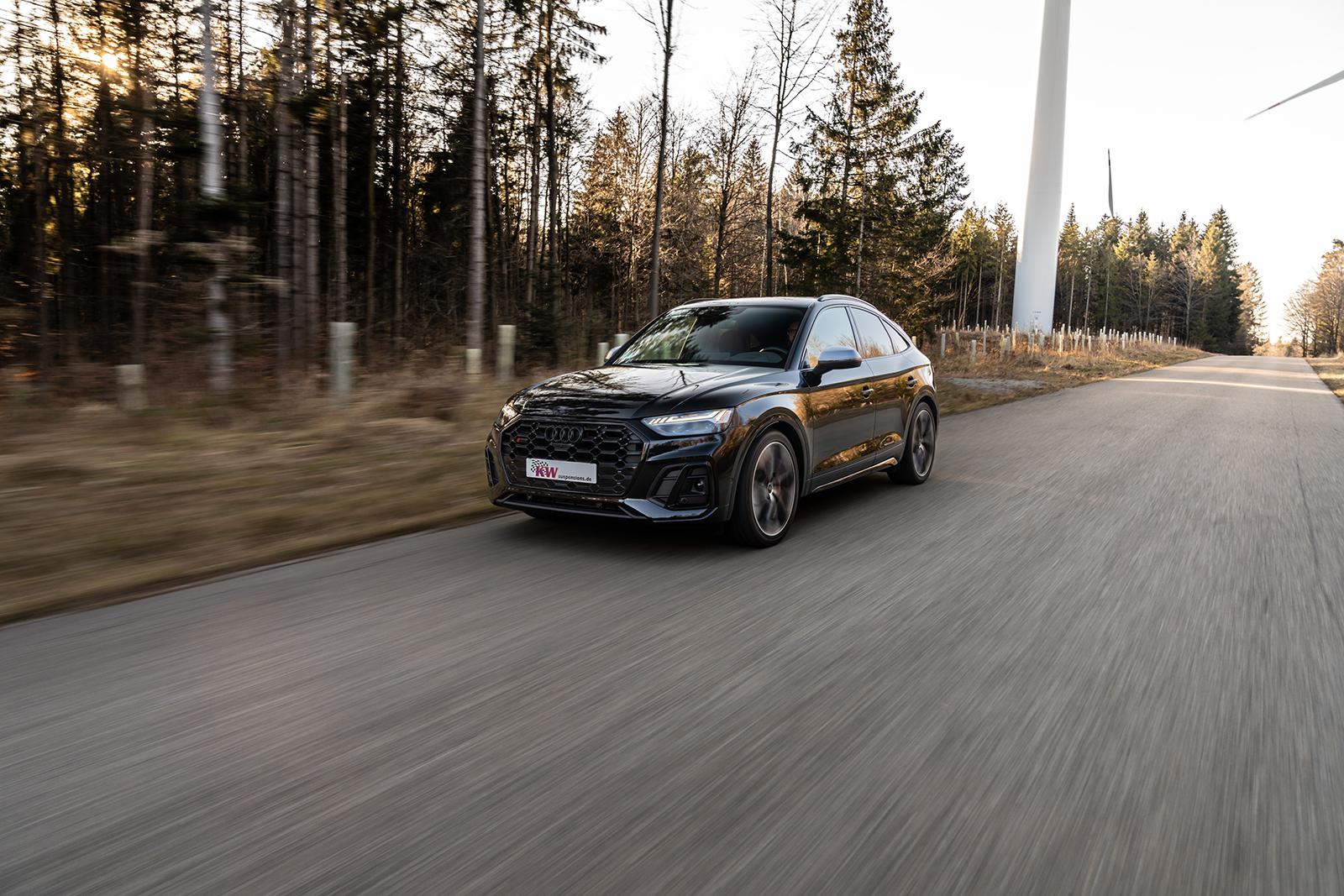 KW Coilover suspension V3 inox (incl. deactivation for electronic dampers) AUDI Q5 (FYB) 05/2016- (352100DQ)