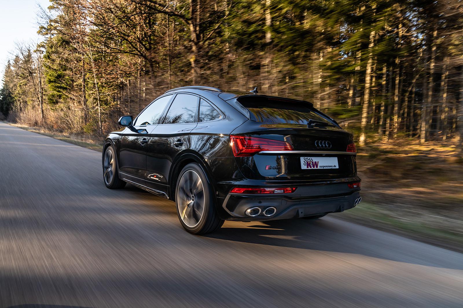 KW Coilover suspension V3 inox (incl. deactivation for electronic dampers) AUDI Q5 (FYB) 05/2016- (352100BZ)