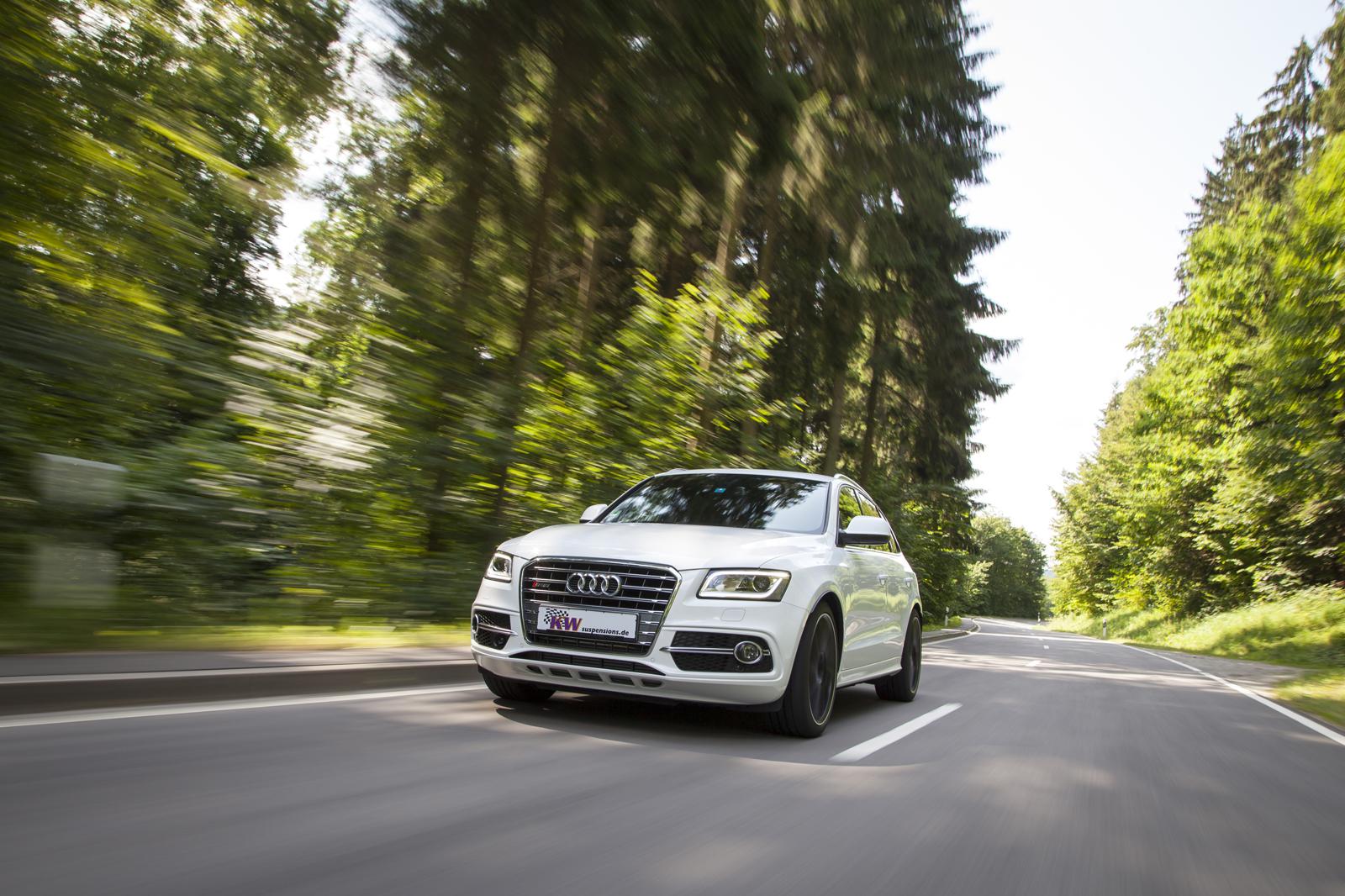 KW Coilover suspension V2 inox (incl. deactivation for electronic dampers) AUDI Q5 (8RB) 11/2008-12/2017 (15210103)