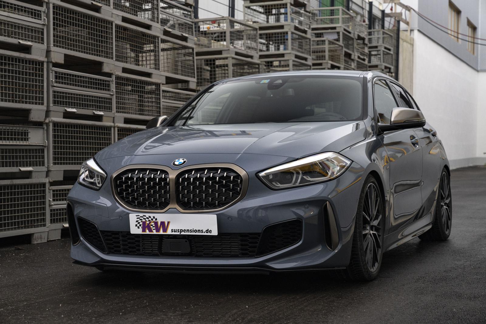 KW Coilover suspension V3 inox (incl. deactivation for electronic dampers) BMW 2 Active Tourer (F45) 11/2013-