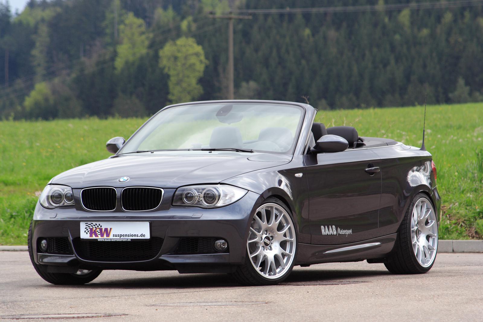 KW Coilover suspension V3 inox BMW 1 Convertible (E88) 12/2007-12/2013