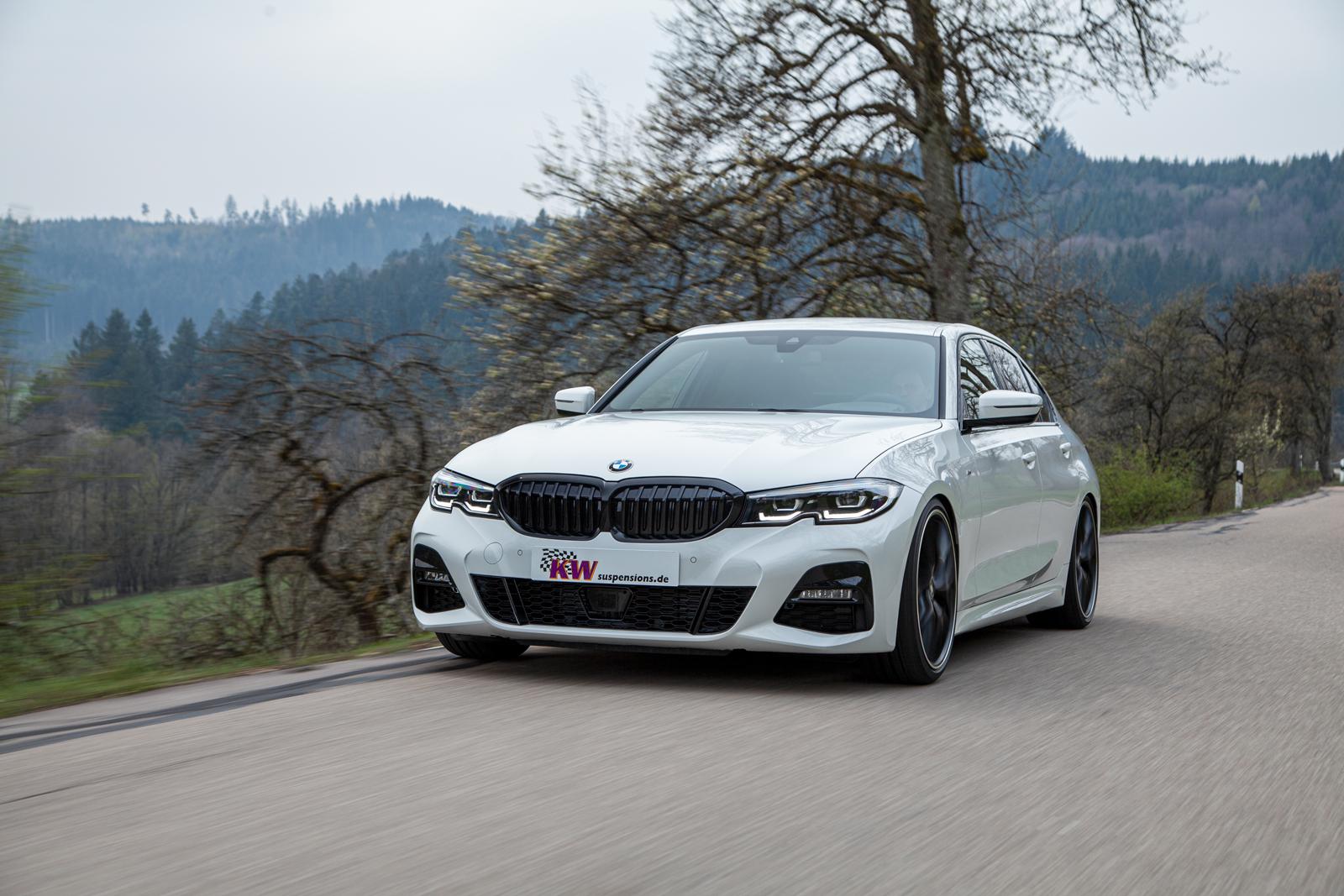 KW Coilover suspension V1 inox BMW 3 (G20) 11/2018- (102200CL)