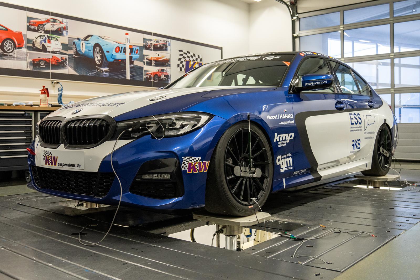 KW Coilover suspension V3 inox BMW 3 (G20) 11/2018- (352200CL)