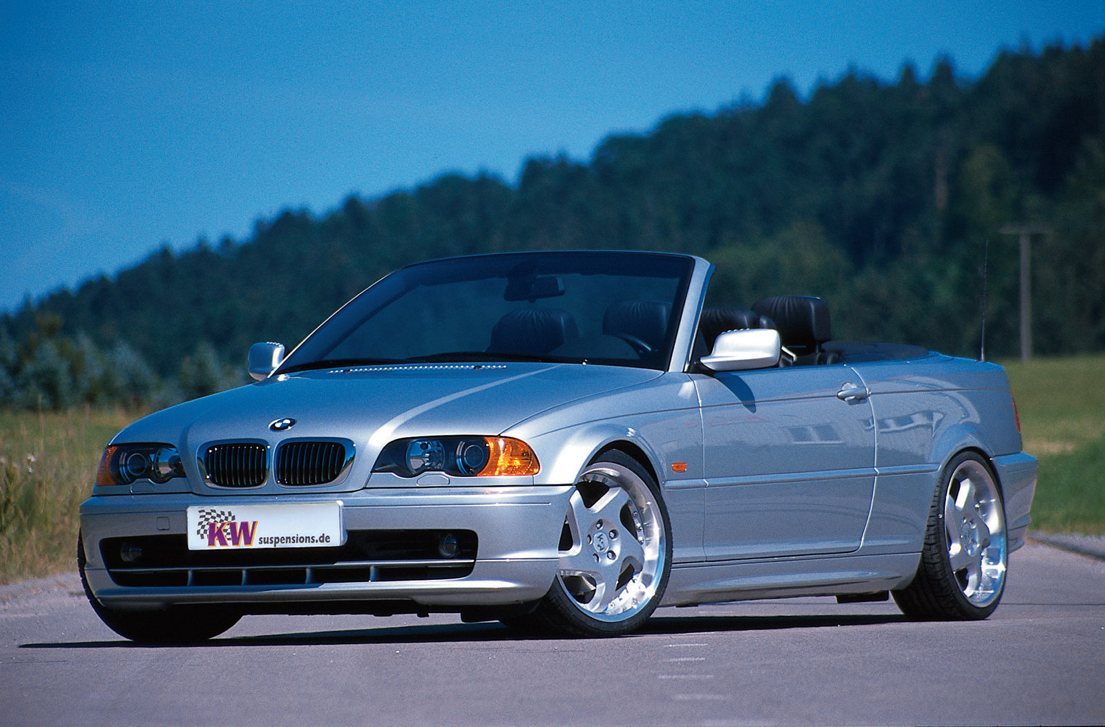 KW Coilover suspension V3 inox BMW 3 Coupe (E46) 12/1998-07/2006 (35220052)