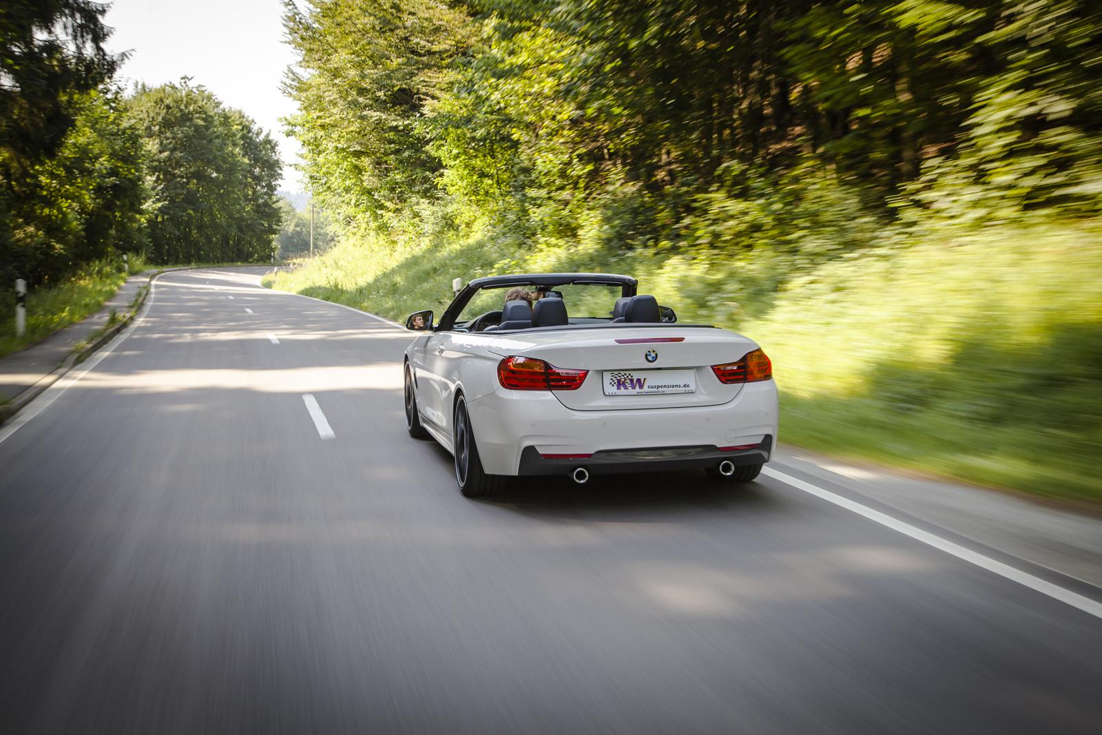 KW Coilover suspension V1 inox BMW 4 Convertible (F33, F83) 10/2013-