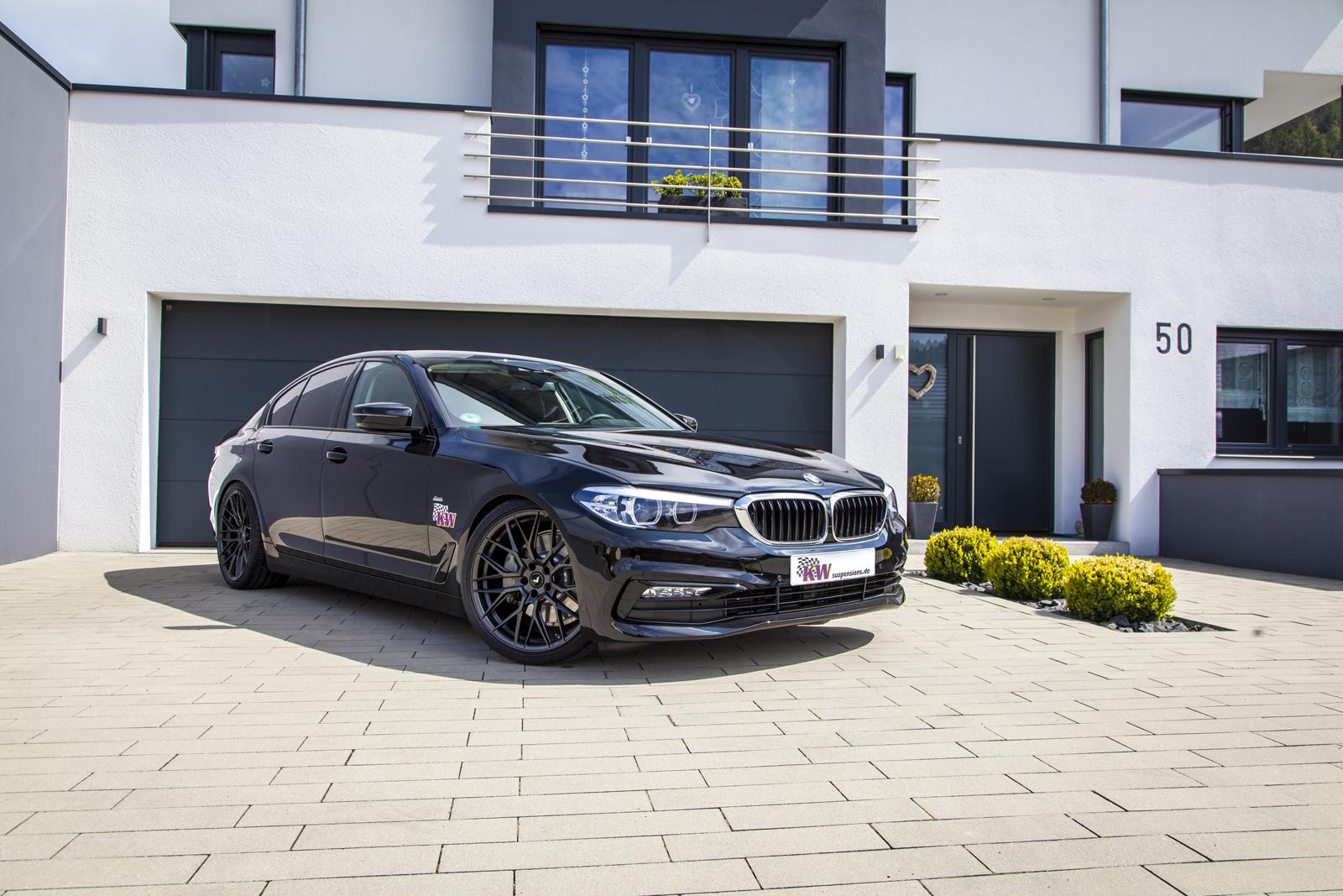 KW Coilover suspension V3 inox (incl. deactivation for electronic dampers) BMW 5 (G30, F90) 09/2016- (352200BY)